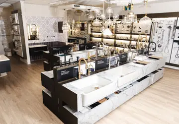 Hajoca Wilmington NC Showroom interior